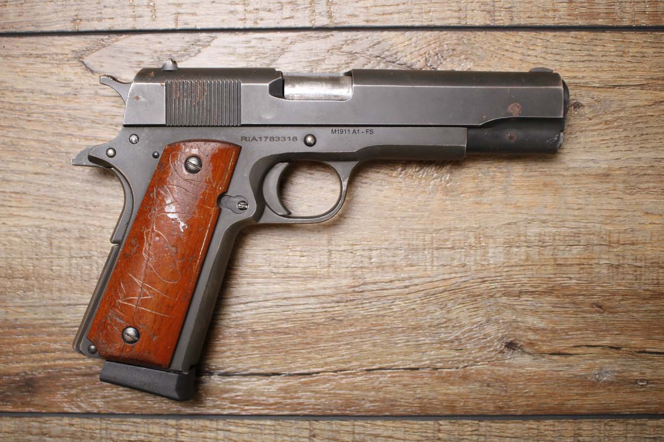 Rock Island Armory M1911A1-FS 45 ACP Police Trade-In Pistol