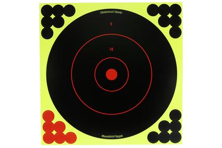 SHOOT-N-C 8 BULLSEYE TARGET WITH RESEALABLE PACK 25PK