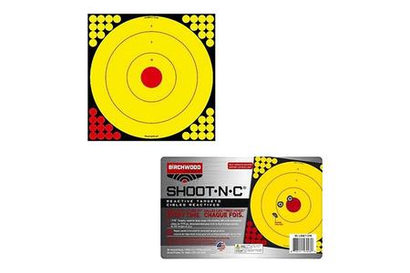 LONG RANGE SHOOT-N-C BULLSEYE TARGET 5 PACK