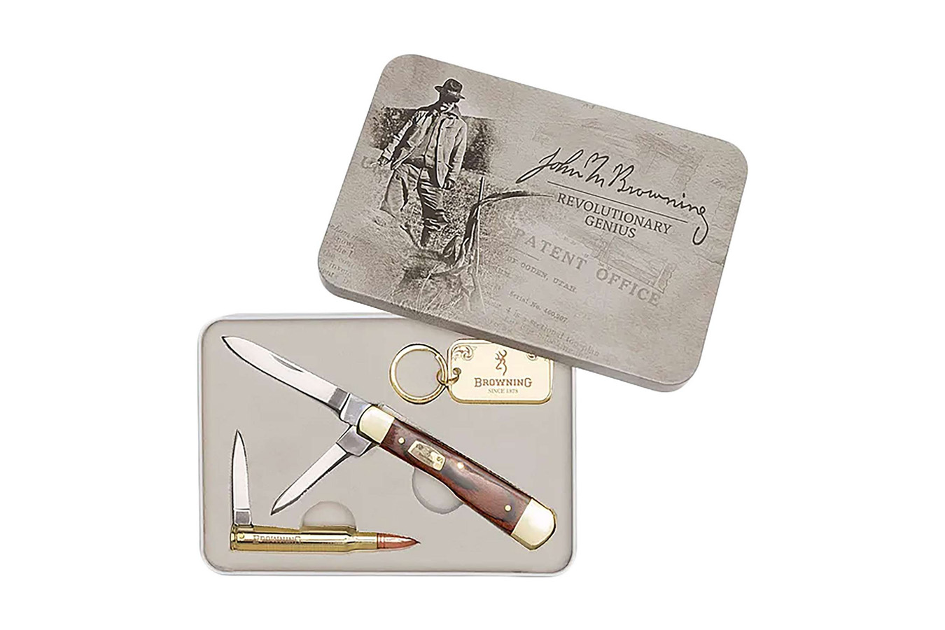 Browning John M Knife Combo Tin