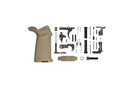 LOWER PARTS KIT W/ MOE GRIP FOR AR-15 FDE