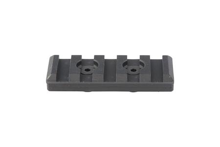 KEYMOD RAIL PICATINNY ALUMINUM BLACK 2.1