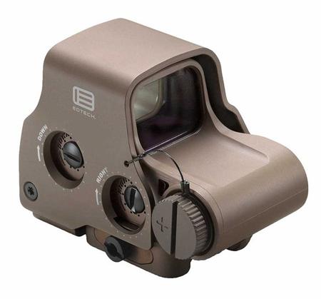 SINGLE CR123 RETICLE PATTERN 68MOA RING AND 1 MOA DOT TAN COLOR