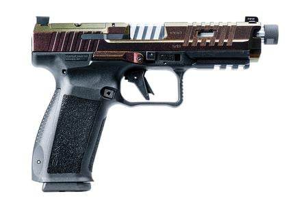METE SFT PRO 9 MM 5 IN BARREL RAZORBACK STEEL OPTIC READY SLIDE BLACK FRAME