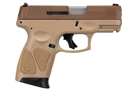 G3C 9MM 3.26 IN BARREL BROWN SLIDE TAN FRAME 12RND MAGS