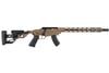 RUGER PRECISION RIMFIRE 22 MAGNUM 18 IN BARREL DARK EARTH FRAME MARKSMAN ADJ TRIGGER