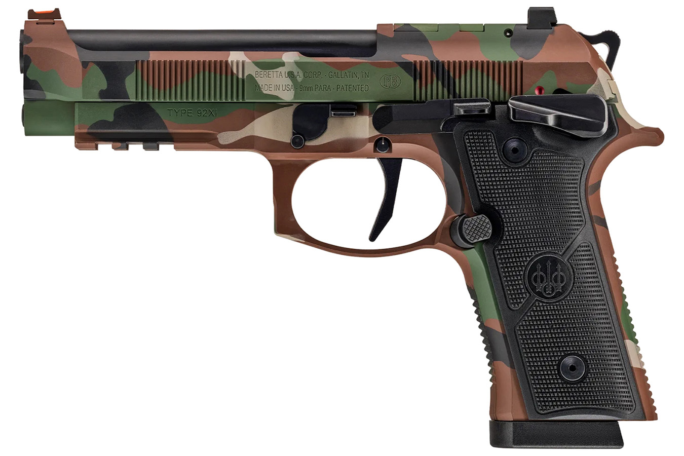 No. 1 Best Selling: BERETTA 92XI 9MM BDU CAMO SAO 2-18RND MAGS