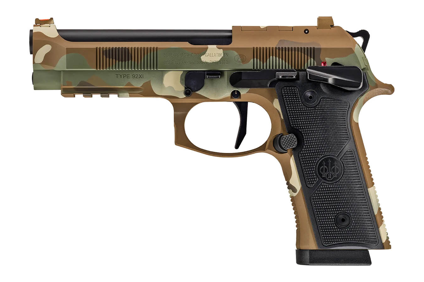 No. 6 Best Selling: BERETTA 92XI 9MM MULTICAM SAO 2-18RND MAGS