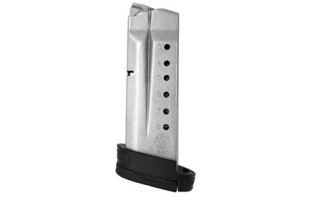 Smith & Wesson M&P Shield 9mm 8 Round Factory Magazine with Finger Rest