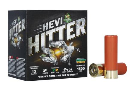 HEVI-HITTER 12GA 3IN 1-1/4OZ #2 TUNGSTEN/STEEL