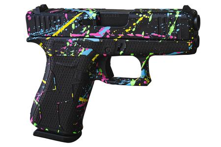 GLOCK MODEL 43X SLIM-COMPACT 9 MM 3.41 IN BARREL BLACK SPLATTER CERAKOTE