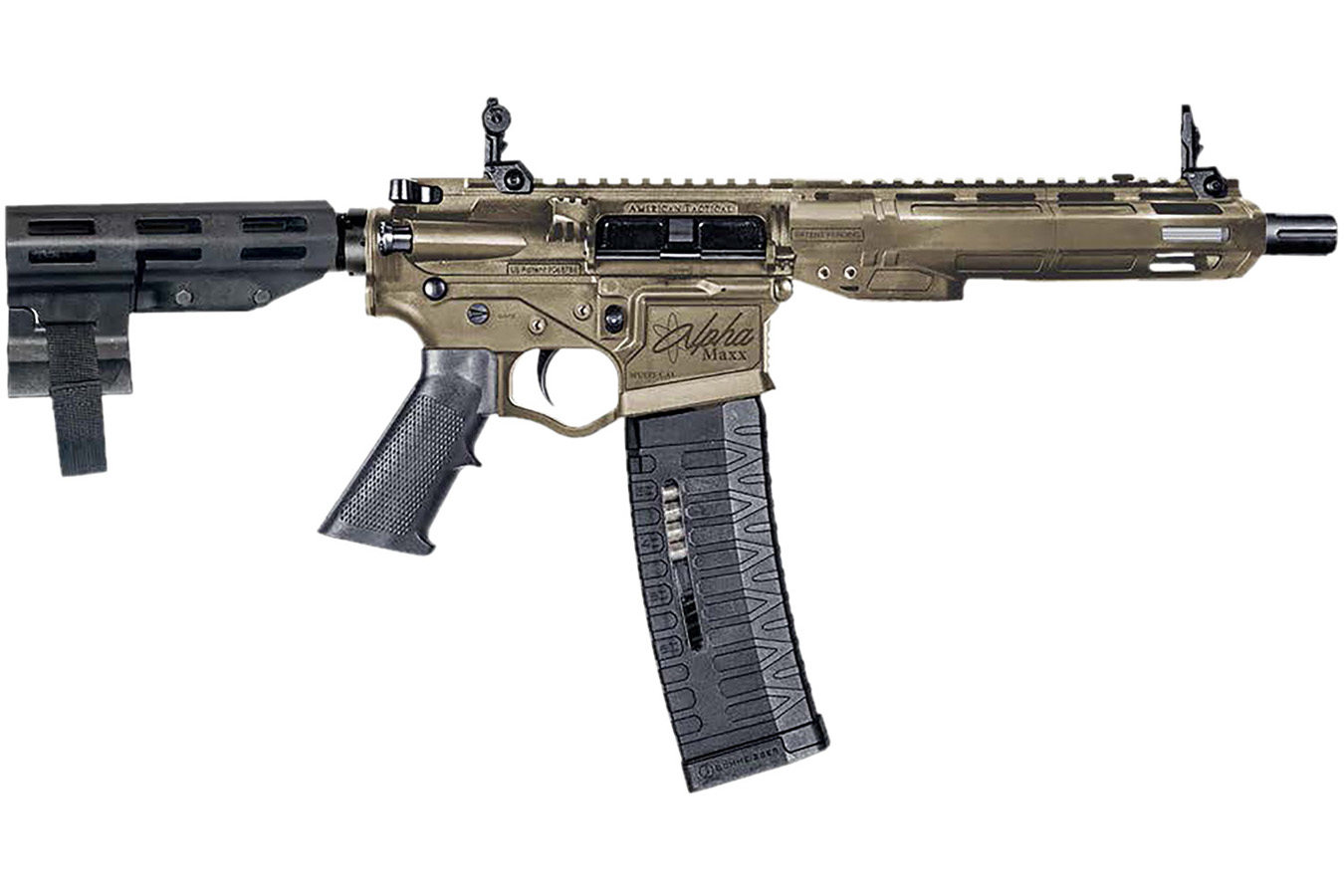 American Tactical Alpha Maxx 5.56x45mm Pistol with M-LOK Handguard