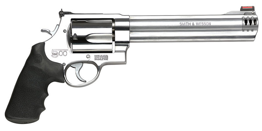 No. 19 Best Selling: SMITH AND WESSON MODEL 500 REVOLVER W/ HI-VIZ AND COMP