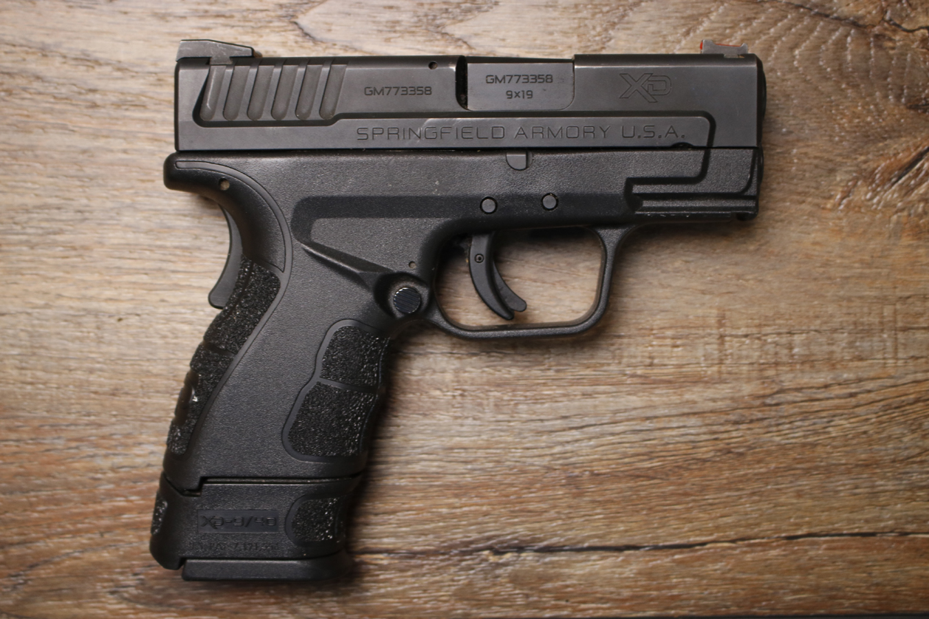 Springfield XD-9 Mod.2 Subcompact 9mm Police Trade-In Pistol