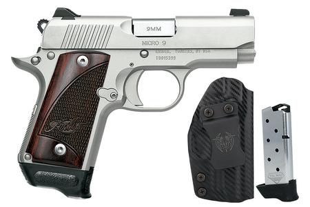 KIMBER 3300255 MICRO 9 SS RSWD  9MM 3.15      RTC
