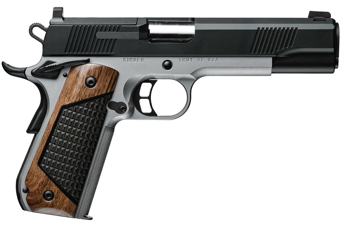 Kimber Custom II Gen II 9mm Luger Pistol with Black Walnut w/G10 Insert Grips