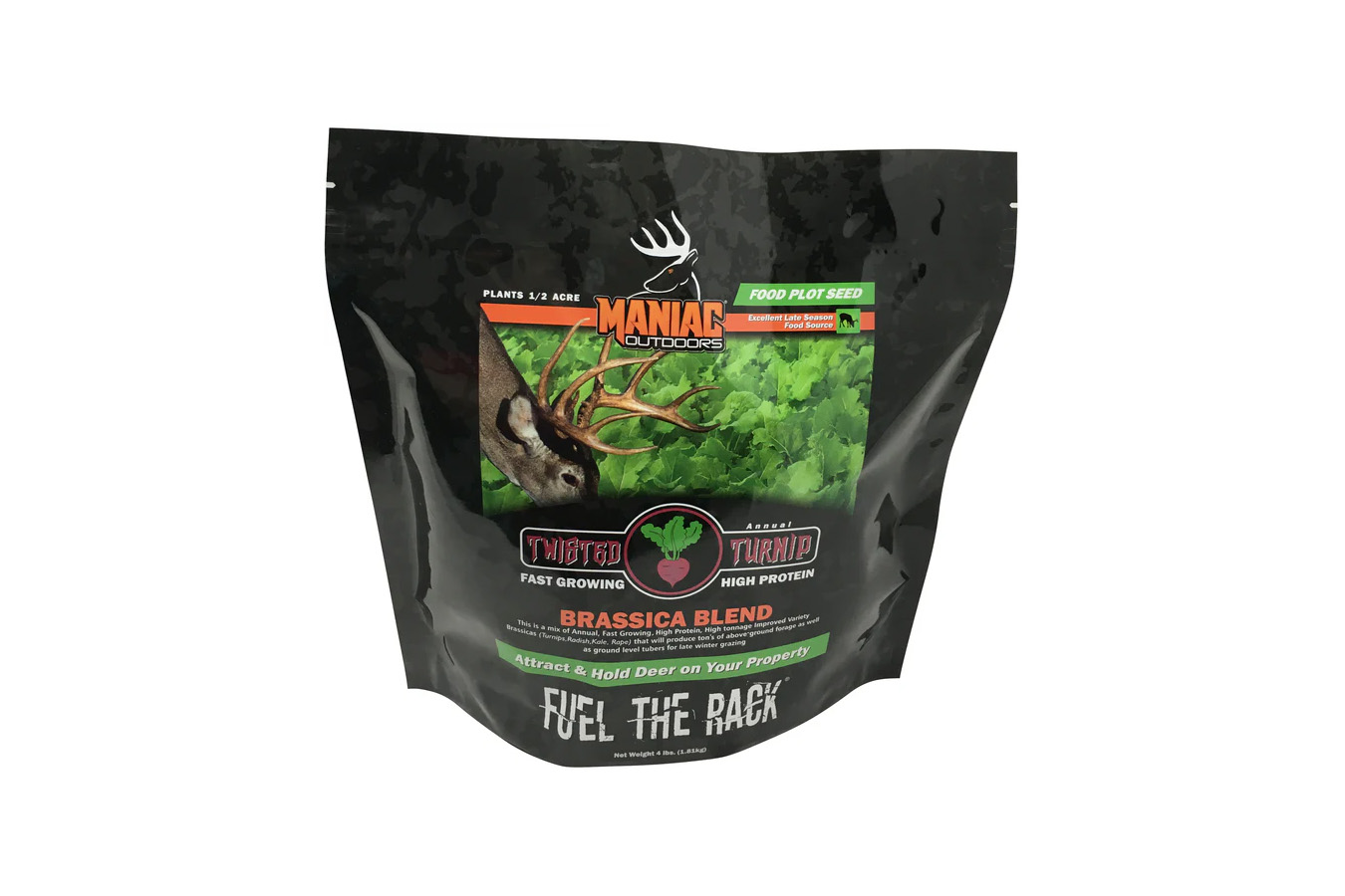 Maniac Outdoors Twisted Turnip Food Plot 4 Pounds