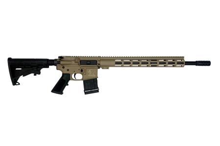 AR15 450 BUSHMASTER 18 IN THREADED BARREL FDE FRAME