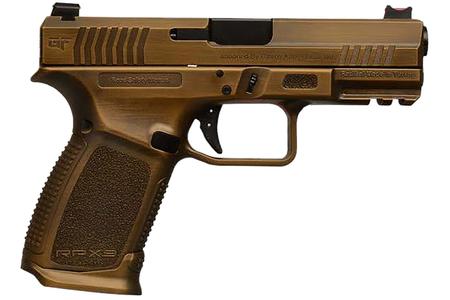 GFORCE GFRPX3C9BNZ  EXODUS  9MM FOS 4IN BRNZ   15R