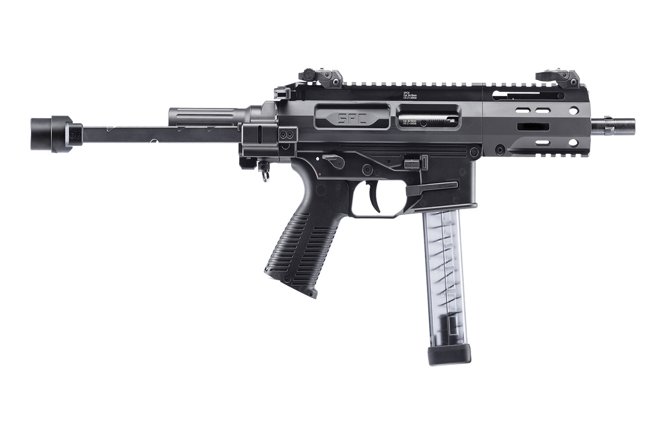 B&T SPC9 9mm Semi-Auto Pistol with Telescoping Brace