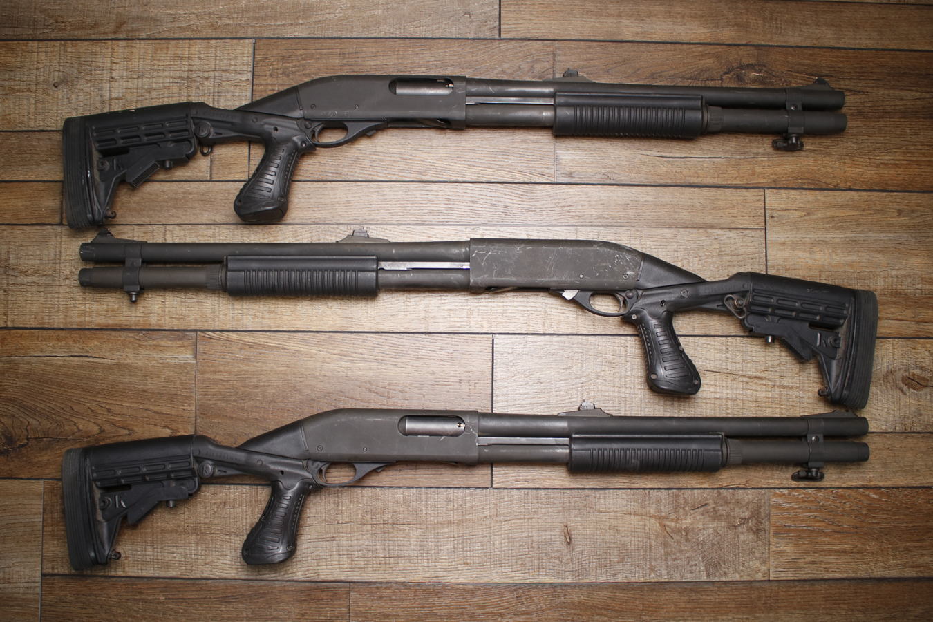 Remington 870 Police Magnum 12GA Police Trade-In Shotguns with Pistol Grip and Rifle Sights