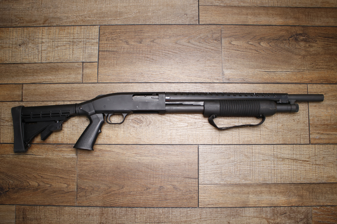 Mossberg 500 12GA Police Trade-In Shotgun with Heat Shield