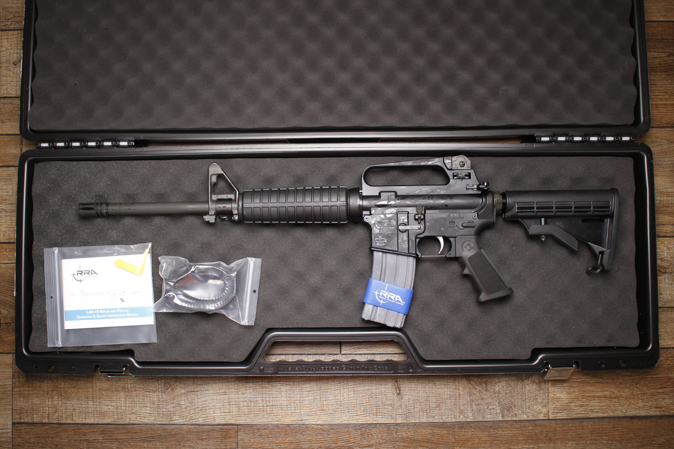 Rock River Arms LAR-15M 5.56mm Police Trade-In Rifle (New In Box) Law Enforcement Markings