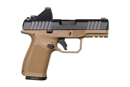 RM1C 9MM FDE 4 IN BBL VIRIDIAN RFX11 GREEN DOT 5 MAGS SAVIOR BAG
