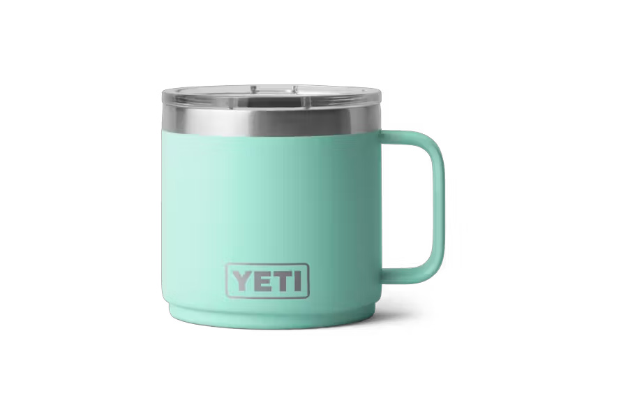 Yeti Coolers Rambler 14oz Stackable Mug with Ceramic Lining Seafoam