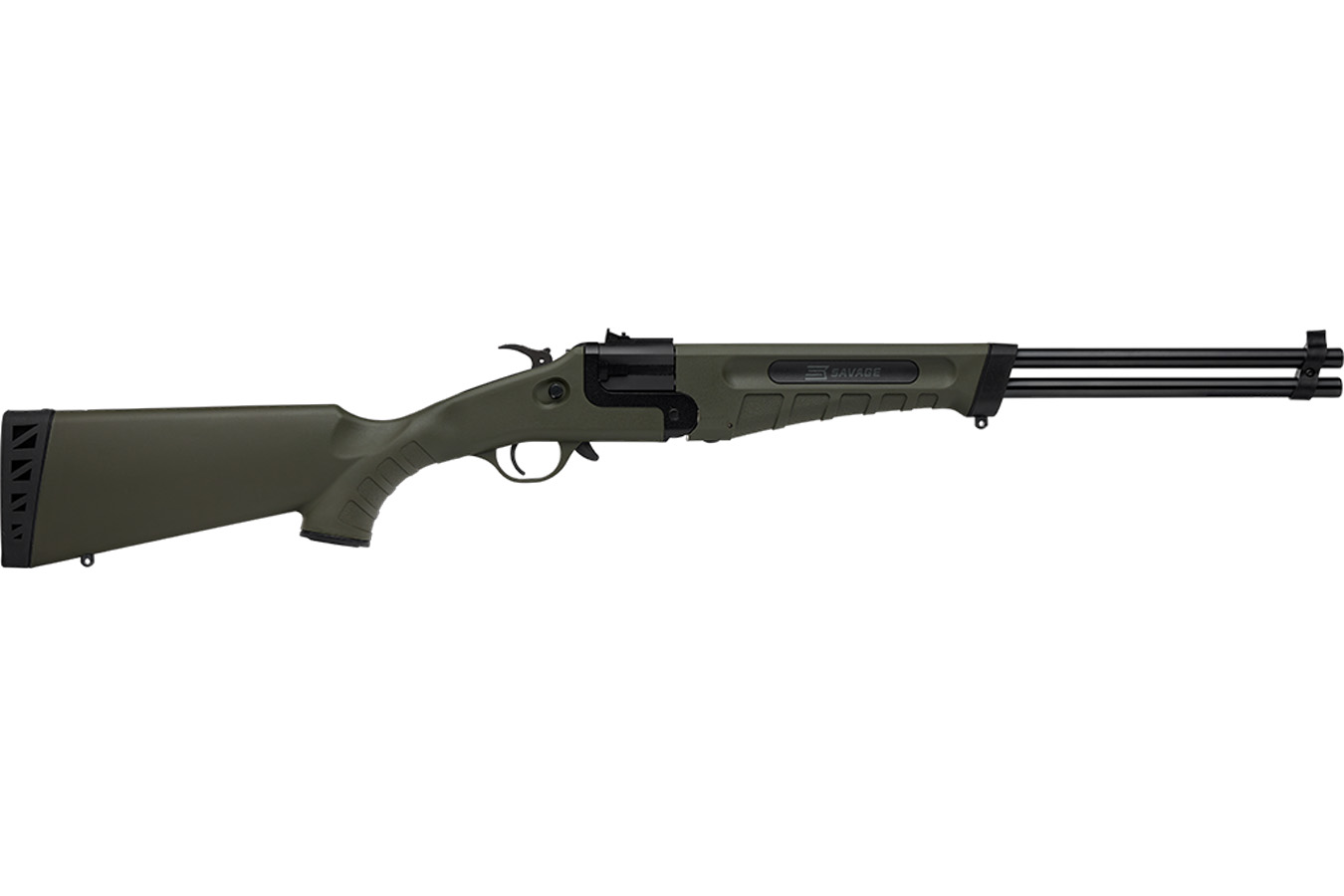 Savage 42 Takedown 22 WMR/410 Bore Rimfire Shotgun with OD Green Stock