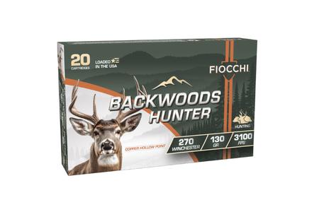 BACKWOODS HUNTER 270 WIN 130GR