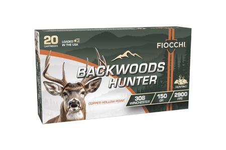 BACKWOODS HUNTER 308 WIN. 150GR