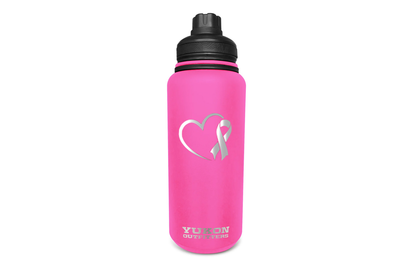 Yukon Outfitters Breast Cancer Surge 32 oz Water Bottle