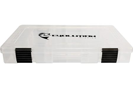 CLEAR 3600 TACKLE TRAY - 2 LATCH CLOSURE