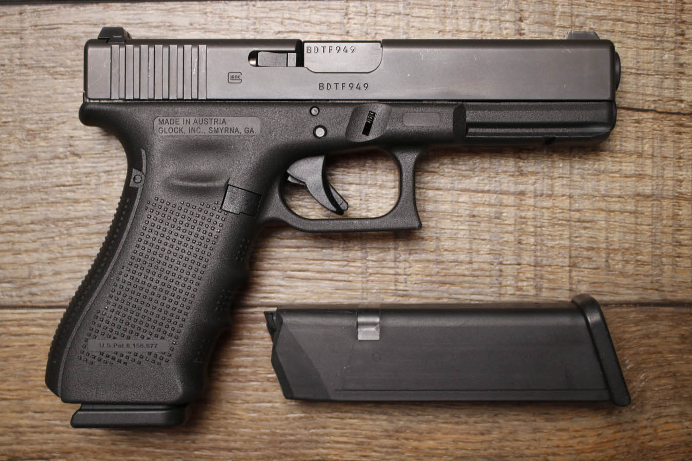 Glock 17 Gen 4 9mm Police Trade-In Pistol (Good Condition)