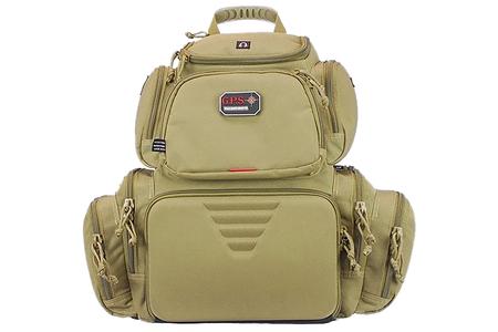 GPS GPS1711BPT   HANDGUNNER BACKPACK 4GN       TAN