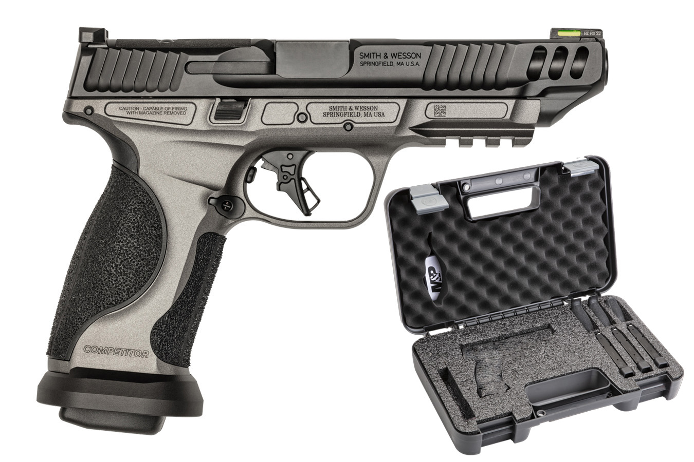 Smith & Wesson M&P9 M2.0 Metal Performance Center Competitor 9mm Optic Ready Striker-Fired Pistol