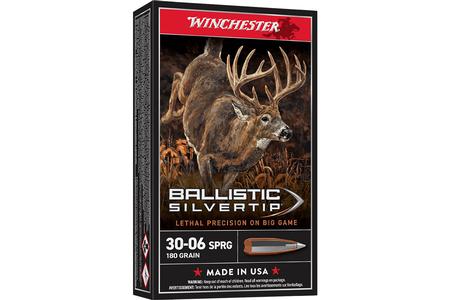 30-06 SPRG 180 GR BALLISTIC SILVERTIP