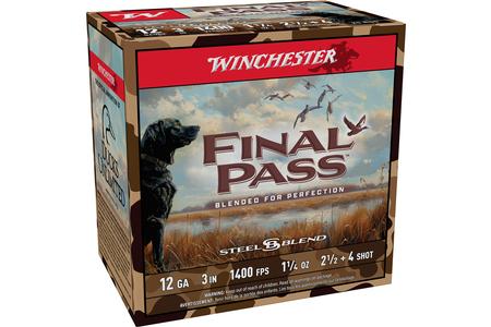 WIN FP123254   12G 3 HS 1-1/4 2.5  4 BLND   25/10