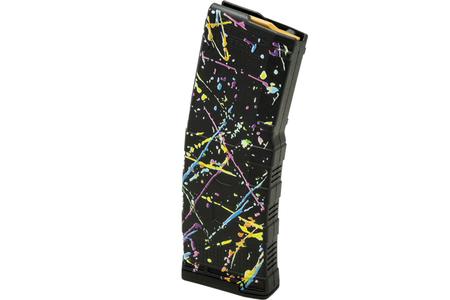 AMEND2 AR15 30RND 5.56MM NEON SPLATTER MAG