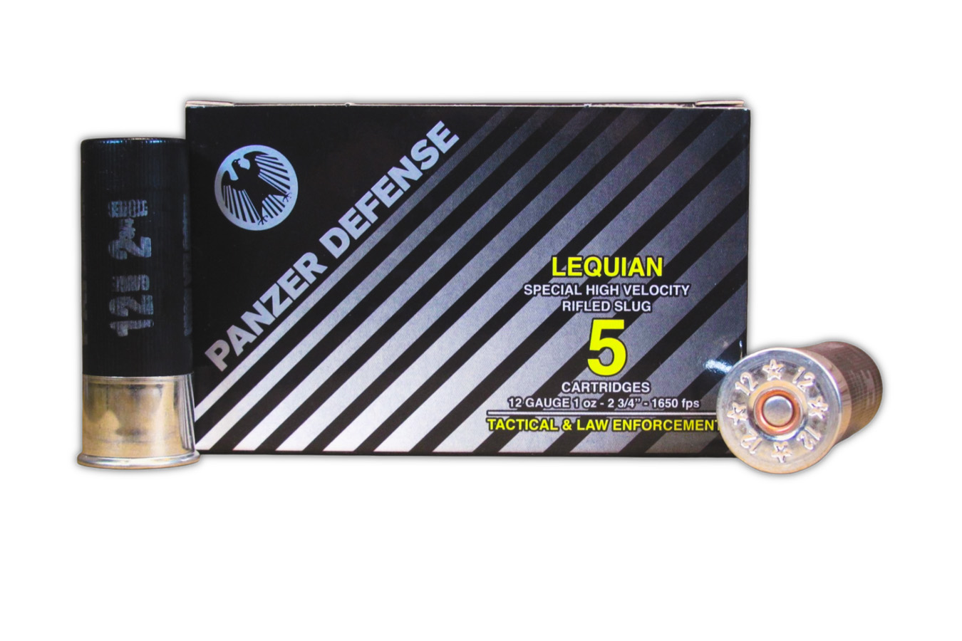 Panzer Arms 12 Gauge 2 3/4i n 1oz Rifled Slug Lequian Special HV 5/Box