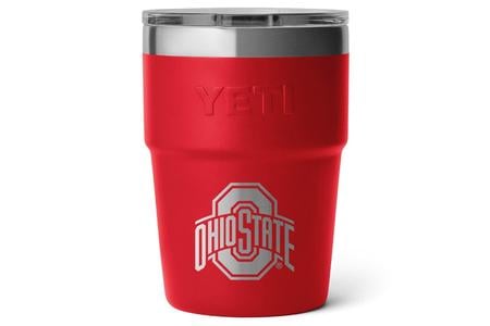 OHIO STATE RAMBLER 16 OZ STACKING RED