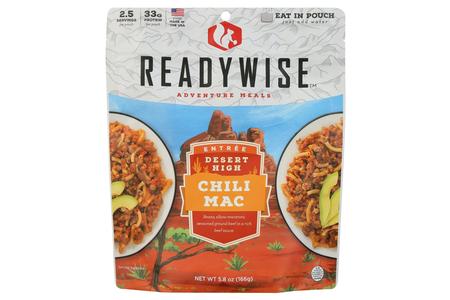 CASUAL CAMPER ADVENTURE MEALS CHILI MAC WITH BEEF