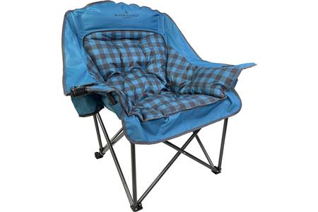COMFORT CLOUD CHAIR - BUFFALO CHECK BLUE