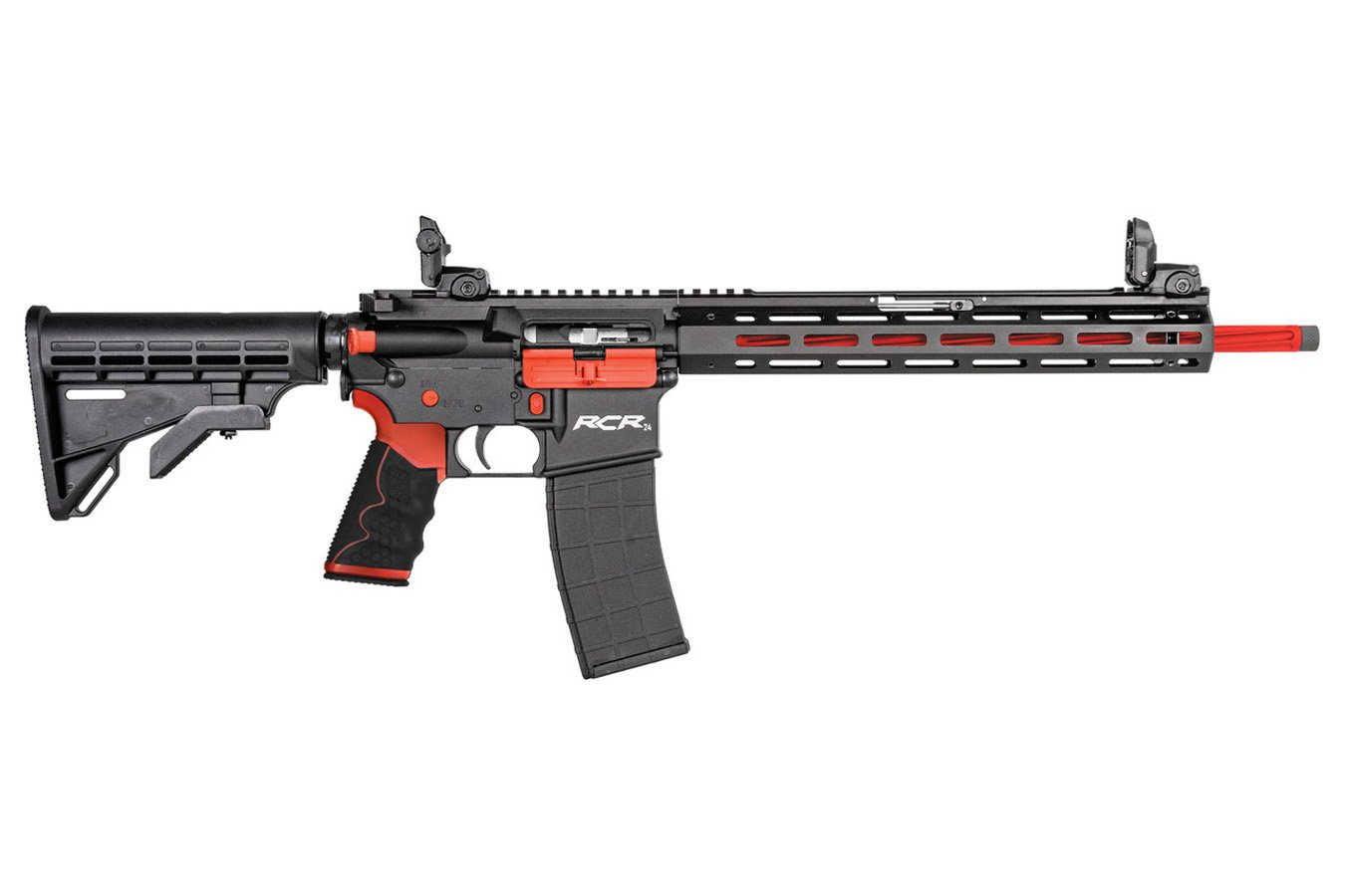 Tippmann M4-22 RCR-24 22 LR Rifle with Threaded Barrel and Red/Black Finish