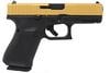GLOCK 19 9MM GOLD SLIDE 15 ROUND MAG