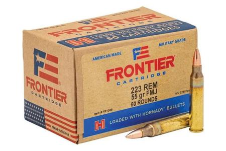 223 REM 55 GR FMJ FRONTIER (50 ORIENTATED)