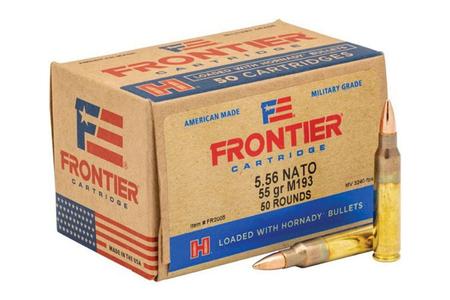 5.56MM NATO 55GR FULL METAL JACKET M193 50/BOX