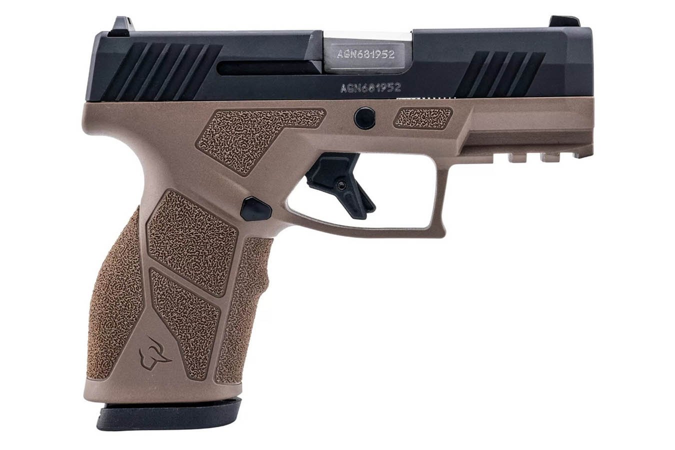 No. 10 Best Selling: TAURUS GX2 9MM 3.37 IN BARREL  BLACK SLIDE BROWN FRAME