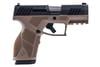 TAURUS GX2 9MM 3.37 IN BARREL  BLACK SLIDE BROWN FRAME